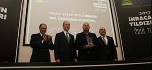 İHRACATIN YILDIZLARI ÖDÜLLERİNİ ALDI