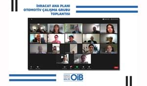 İHRACAT ANA PLANI OTOMOTİV ÇALIŞMA GRUBU TOPLANTISI