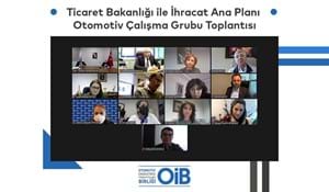 İHRACAT ANA PLANI OTOMOTİV ÇALIŞMA GRUBU TOPLANTISI