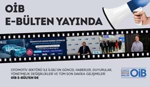 OİB E - BÜLTEN YAYINDA!