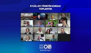 OİB EYLÜL AYI YÖNETİM KURULU TOPLANTISI