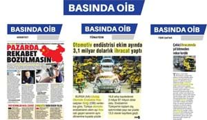 OİB KASIM AYI BASIN YANSIMALARI