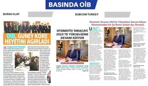 OİB MART AYI BASIN YANSIMALARI