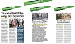 UTİB EKİM AYI BASIN YANSIMALARI