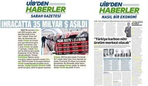 UİB ŞUBAT AYI BASIN YANSIMALARI