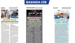 OİB OCAK AYI BASIN YANSIMALARI