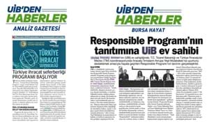 UİB KASIM AYI BASIN YANSIMALARI