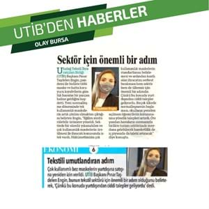 ÇOK KULLANIMLI KUMAŞ MASKELERİN STANDARTLARI BELİRLENEREK İHRACATINA İZİN VERİLDİ