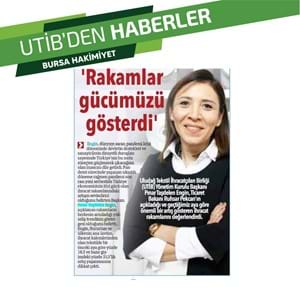 UTİB BAŞKANI PINAR TAŞDELEN ENGİN, İHRACAT RAKAMLARINDAKİ ARTIŞI DEĞERLENDİRDİ