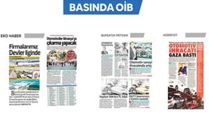 OİB AĞUSTOS AYI BASIN YANSIMALARI
