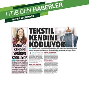 TEKSTİL KENDİNİ YENİDEN KODLUYOR
