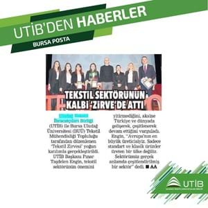 TEKSTİL ZİRVESİ'NDE SEKTÖRÜN GELECEĞİ TARTIŞILDI