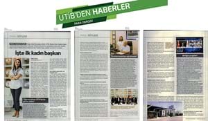 UTİB YÖNETİM KURULU BAŞKANI PINAR TAŞDELEN ENGİN PARA DERGİSİ'NDE!