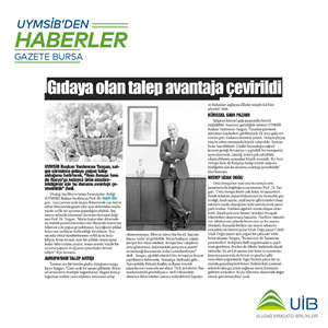 TÜRKİYE PANDEMİ SÜRECİNDE GIDAYA OLAN TALEBİ AVANTAJA ÇEVİRDİ