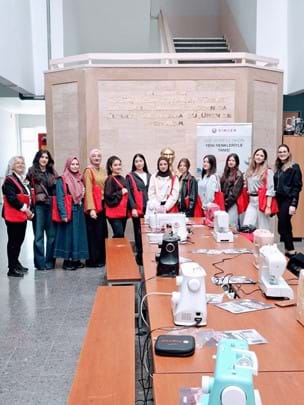MODA TASARIMINDA KALIP VE MODEL GELİŞTİRME SERTİFİKA PROGRAMI'NDA YENİ EĞİTİM DÖNEMİ BAŞLADI