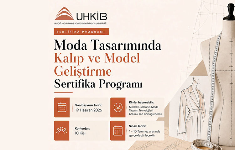 Moda Tasarımında Kalıp ve Model Geliştirme Programı'nda 2026-27 Dönemi Başvuruları Başladı!