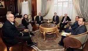 UİB BAŞKANLAR KURULU VALİ YAKUP CANBOLAT'I MAKAMINDA ZİYARET ETTİ