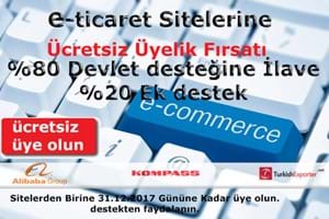 UİB'DEN DÜNYA DEVİ E-TİCARET SİTELERİNE ÜCRETSİZ ÜYELİK HİZMETİ