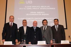 UİB'İN BAŞKANLARI 2014 YILININ İHRACATINI DEĞERLENDİRDİ VE 2015 HEDEFLERİNİ AÇIKLADI.