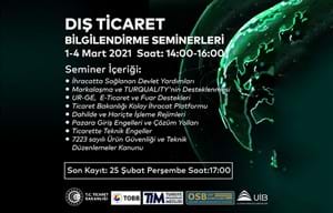 DIŞ TİCARETTE BİLGİLENDİRME SEMİNERİ