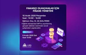 FİNANSÇI OLMAYANLAR İÇİN FİNANS YÖNETİMİ | WEBINAR