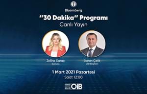 BARAN ÇELİK “ 30 DAKİKA” PROGRAMININ CANLI YAYIN KONUĞU OLUYOR