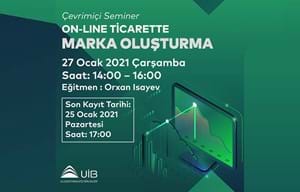 ON-LINE TİCARETTE MARKA OLUŞTURMA | WEBINAR