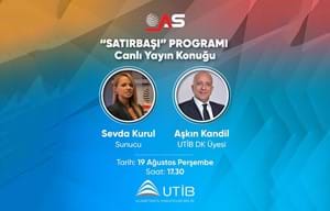 UTİB DK ÜYESİ AŞKIN KANDİL SATIRBAŞI PROGRAMININ CANLI YAYIN KONUĞU OLUYOR