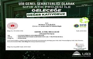 SIFIR ATIK PROJESİ İLE GELECEĞE DEĞER KATIYORUZ