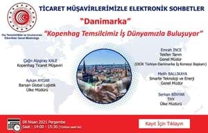 TİCARET MÜŞAVİRLERİMİZLE ELEKTRONİK SOHBETLER | DANİMARKA