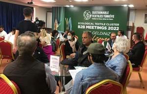 EKOLOJİK TEKSTİLLER UR-GE PROJESİNDE YER ALAN FİRMALAR  YABANCI ALICILARLA BİR ARAYA GELDİ