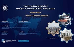TİCARET MÜŞAVİRLERİMİZLE ELEKTRONİK SOHBETLER | MACARİSTAN