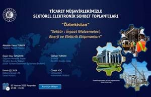 TİCARET MÜŞAVİRLERİMİZLE ELEKTRONİK SOHBETLER | ÖZBEKİSTAN