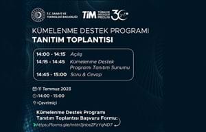 KÜMELENME DESTEK PROGRAMI TANITIM TOPLANTISI