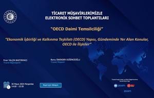 TİCARET MÜŞAVİRLERİMİZLE ELEKTRONİK SOHBETLER-OECD NEZDİNDE TÜRKİYE DAİMİ TEMSİLCİLİĞİ