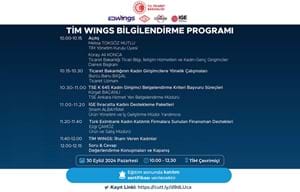 TİM WINGS BİLGİLENDİRME PROGRAMI