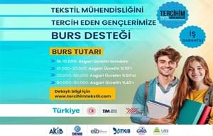 TERCİHİM TEKSTİL MÜHENDİSLİĞİ BURS PROJESİ