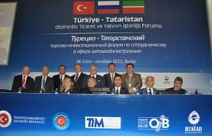TÜRKİYE VE TATARİSTAN'DAN OTOMOTİVDE İŞBİRLİĞİ