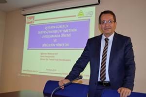 UİB'DEN ‘EŞYANIN GÜMRÜK TARİFESİ-MENŞEİ-KIYMETİNİN UYGULAMADA ÖNEMİ VE RİSKLERİN YÖNETİMİ' SEMİNERİ