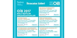 OİB 2017 MİLLİ KATILIM ORGANİZASYONLARI