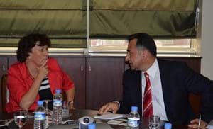 BELÇİKALI BAKAN UİB'İN KONUĞU OLDU