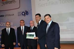 OİB TEKNİK VE ENDÜSTRİ MESLEK LİSESİ TÜRKİYE'NİN İLK VE TEK YEŞİL OKULU OLDU