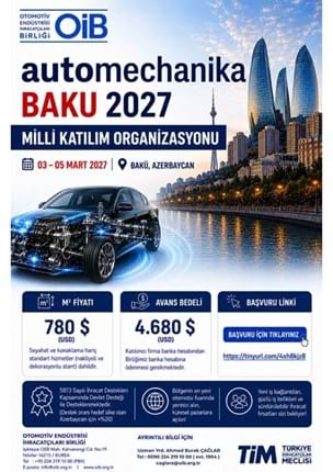AUTOMECHANIKA BAKU 2027 FUARI