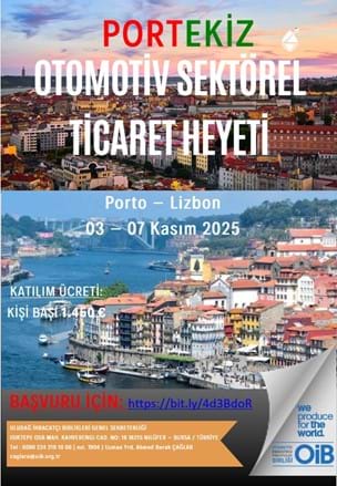 PORTEKİZ OTOMOTİV SEKTÖREL TİCARET HEYETİ