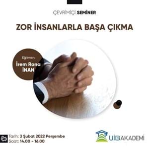 Zor İnsanlarla Başa Çıkma Semineri