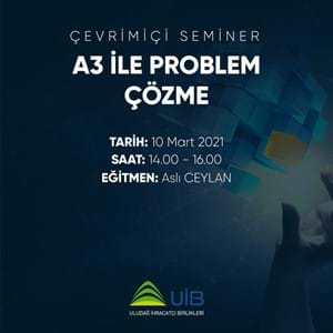 A3 İle Problem Çözme Eğitimi