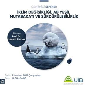 İklim Değişikliği, AB Yeşil Mutabakat ve Sürdürülebilirlik Semineri