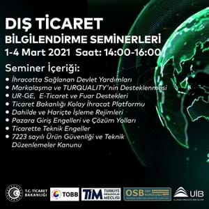 Dış Ticaret Bilgilendirme Semineri