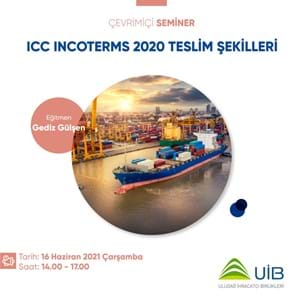ICC Incoterms 2020 Teslim Şekilleri Semineri