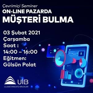 On-line Pazarda Müşteri Bulma Semineri